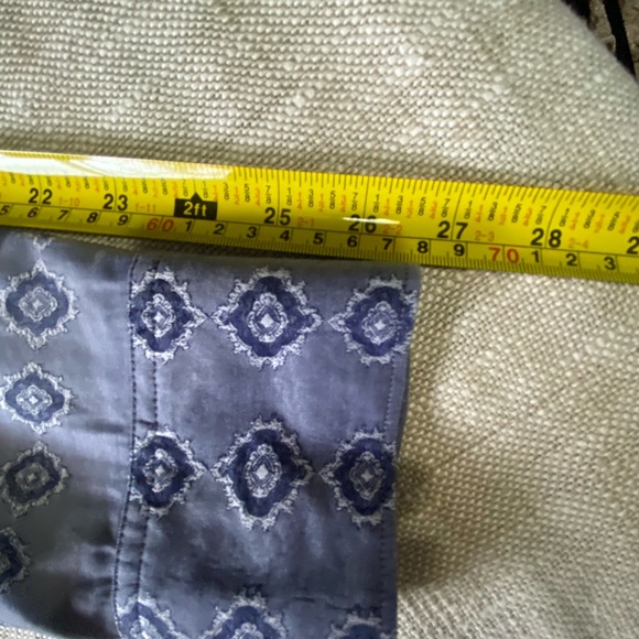 Robert Graham Mens Purple Embroidery Cuff Long Sleeve Cotton Dress Shirt- Sz-XL - Picture 16 of 16